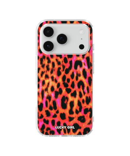 Lava Leopard Clear Case Insert iPhone 17 Pro / 18 Pro