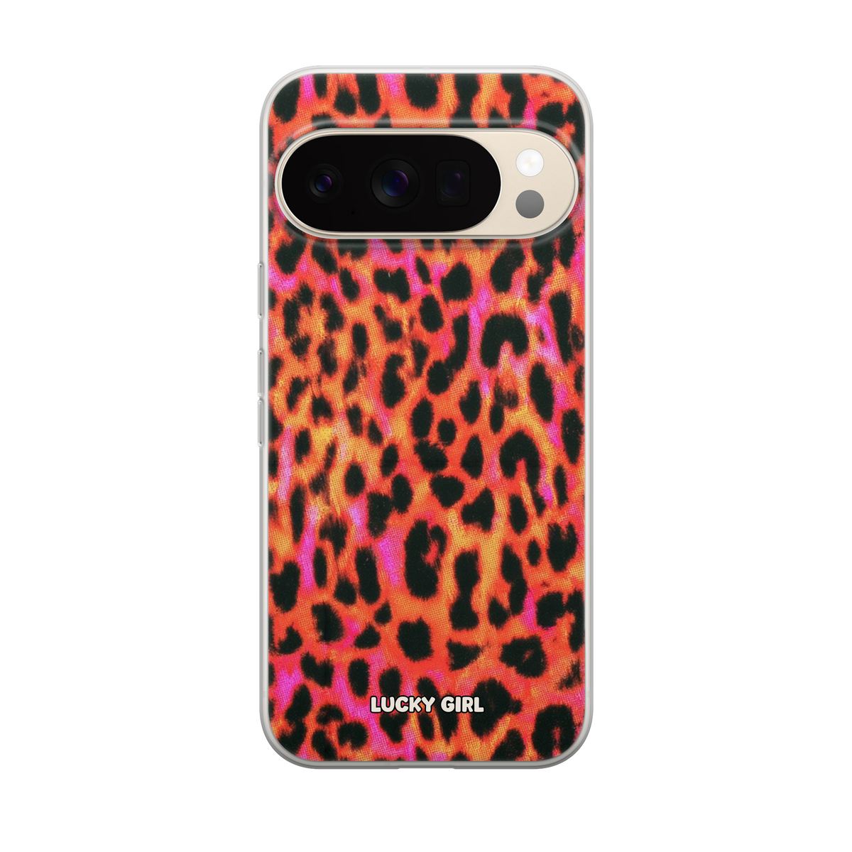 Lava Leopard Clear Case Insert Pixel 10 Pro XL