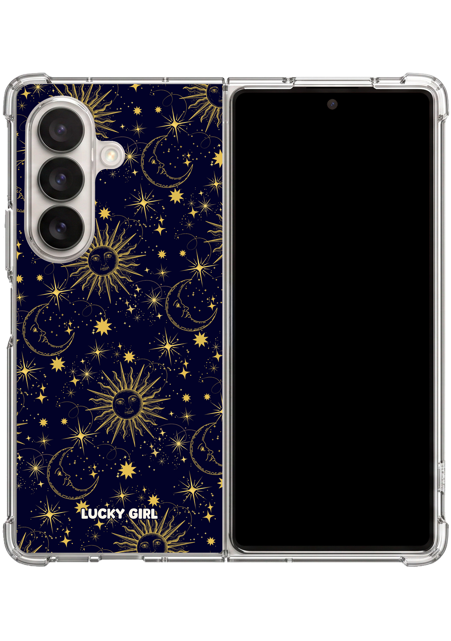 Manifesting Midnight Clear Case Insert Galaxy Z Fold 7