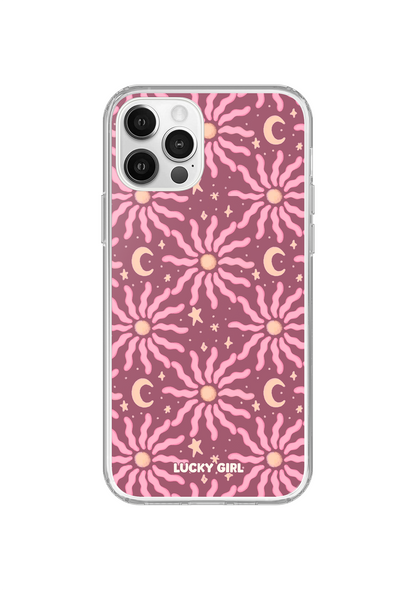 Mauve Sky Clear Case Insert iPhone 12/12 Pro