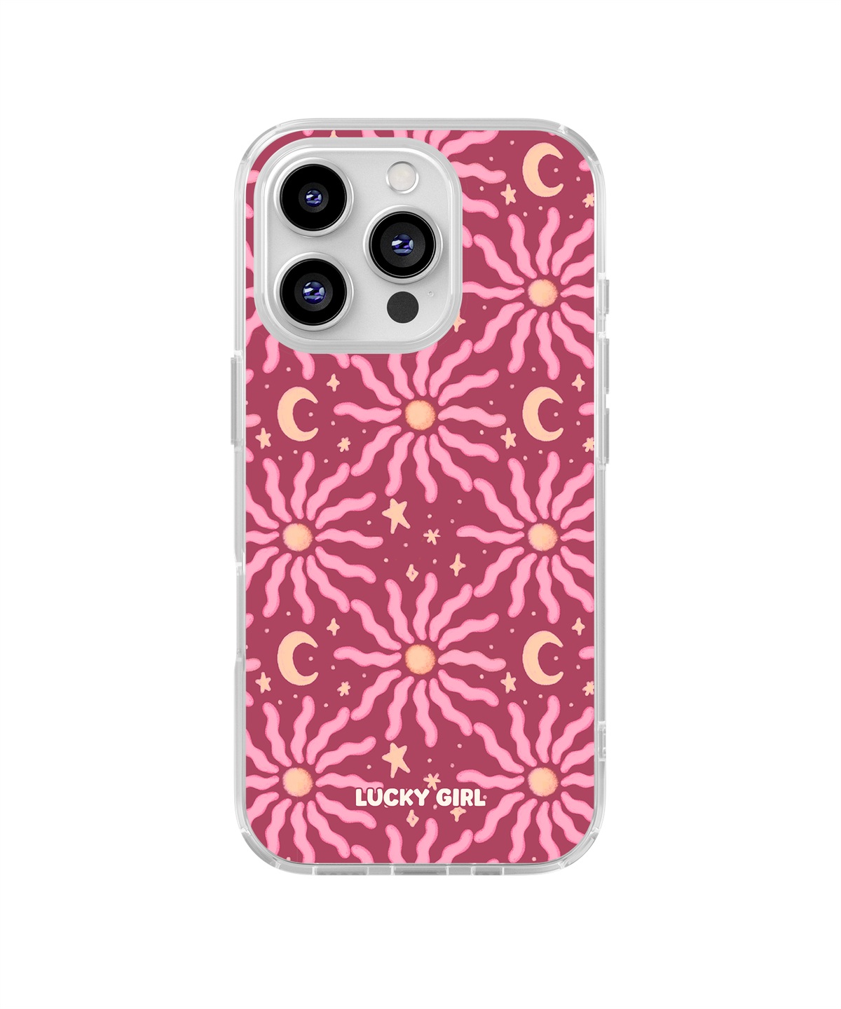 Mauve Sky Clear Case Insert iPhone 13 Pro