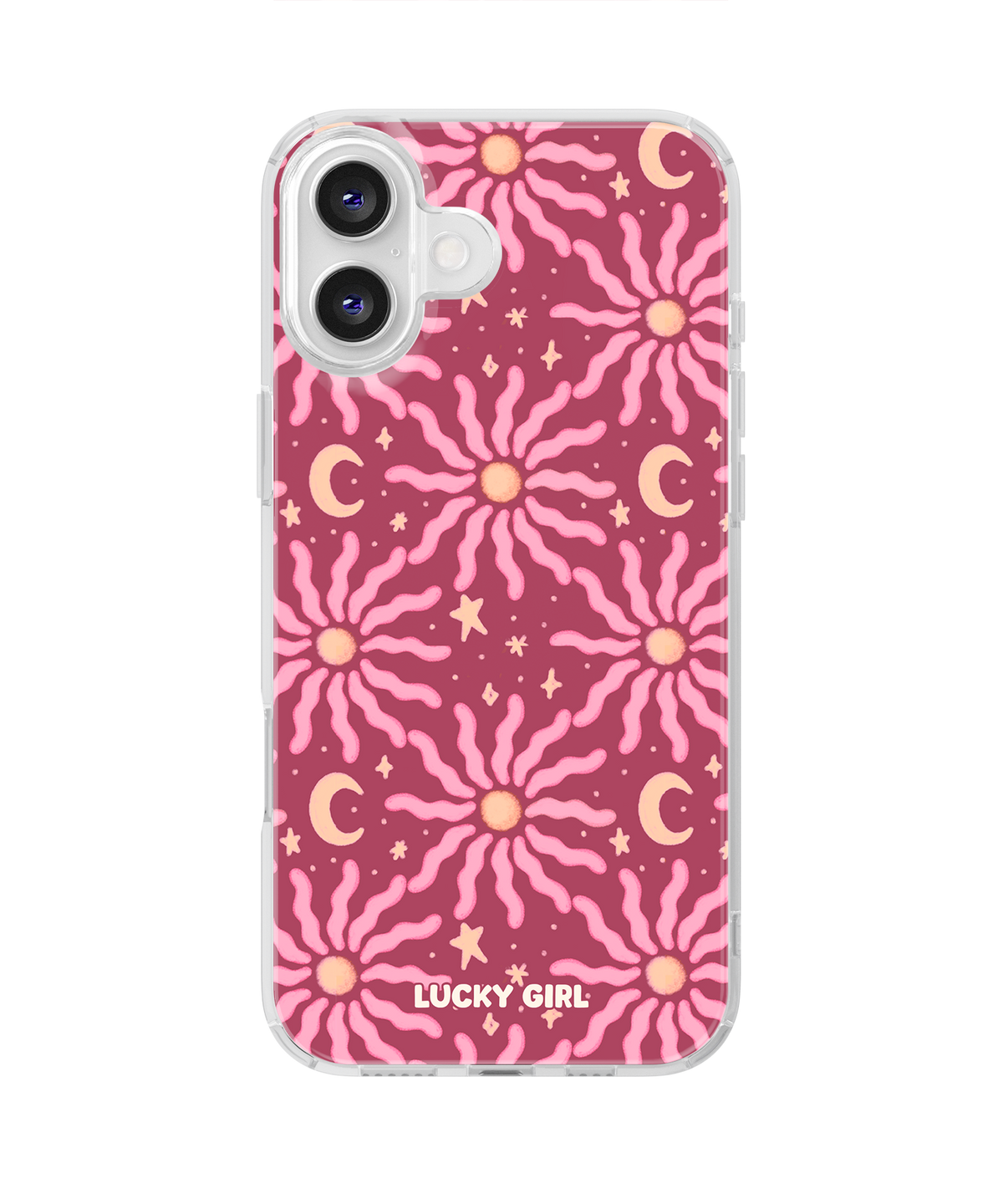 Mauve Sky Clear Case Insert iPhone 16 Plus