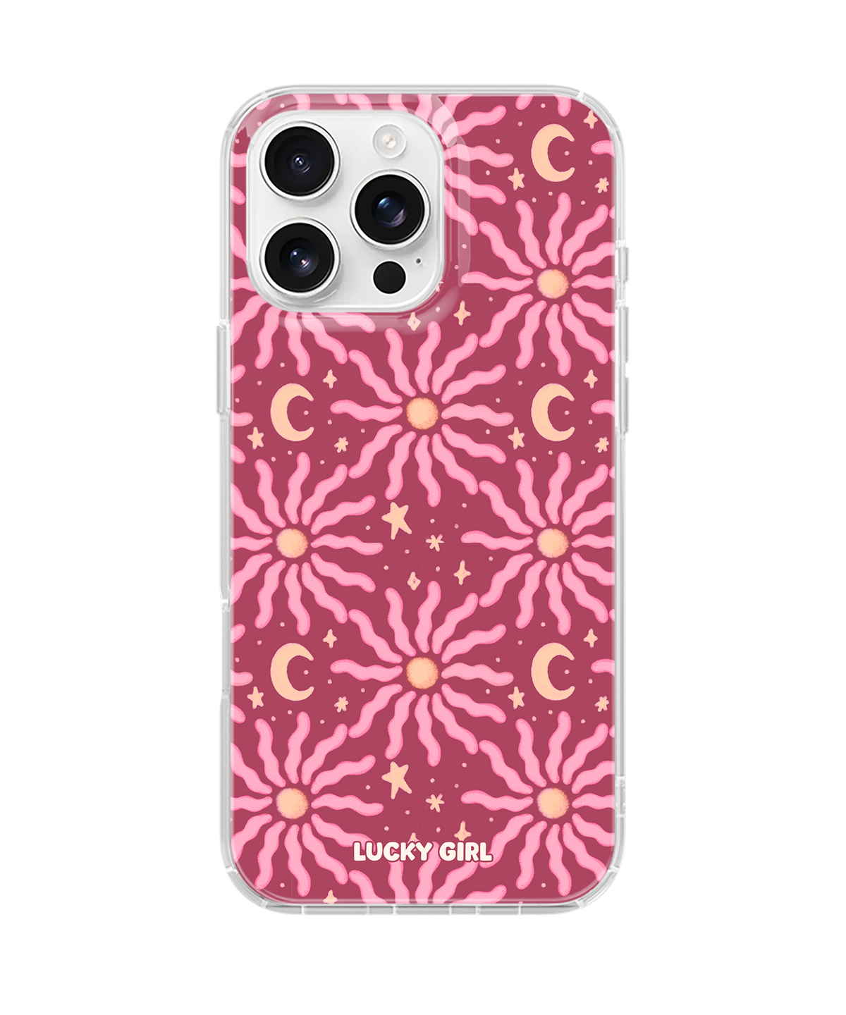 Mauve Sky Clear Case Insert iPhone 16 Pro Max
