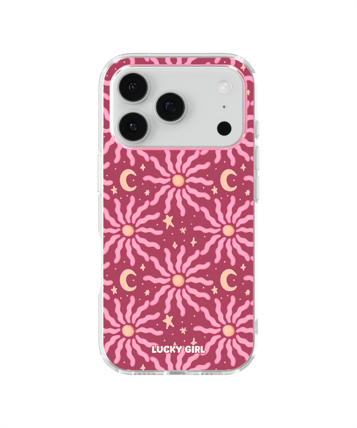 Mauve Sky Clear Case Insert iPhone 17 Pro