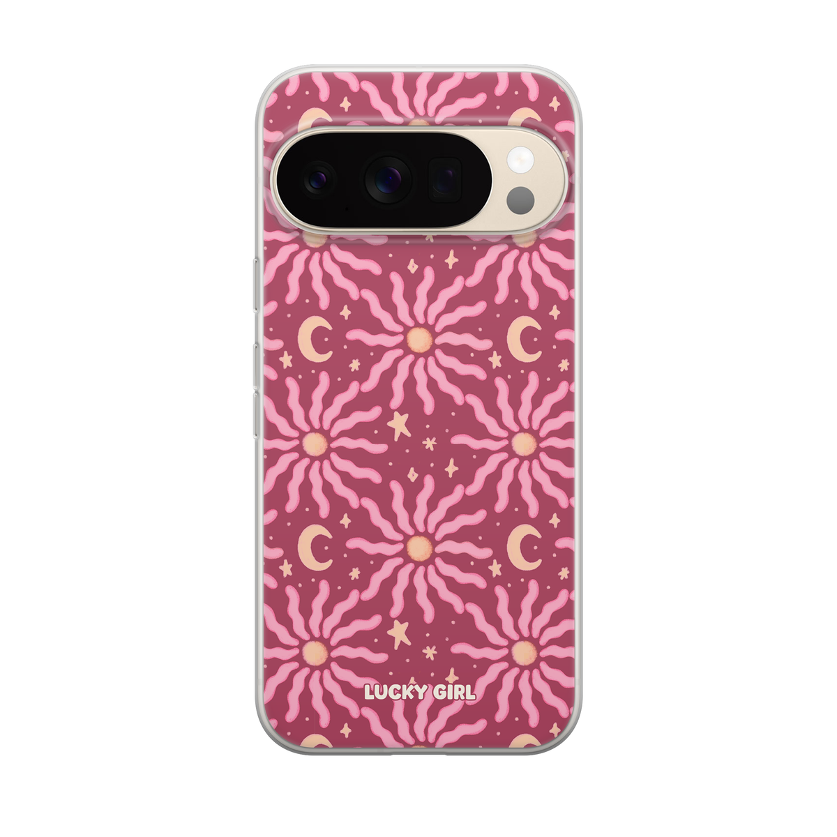 Mauve Sky Clear Case Insert Pixel 10 Pro XL