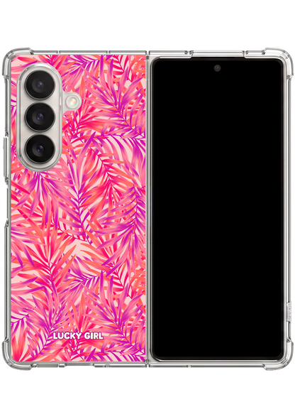 Miami Mood (Pink) Clear Case Insert Galaxy Z Fold 7