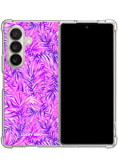 Miami Mood (Purple) Clear Case Insert Galaxy Z Fold 7