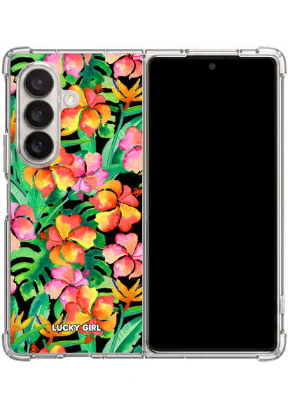 Midnight Maui Clear Case Insert Galaxy Z Fold 7