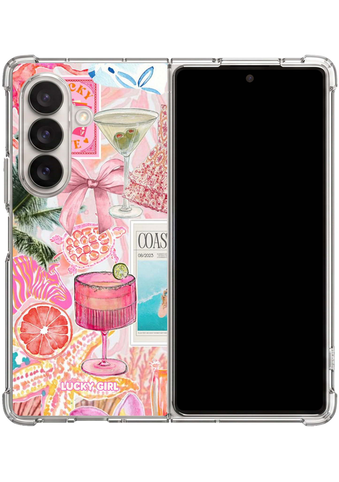 Myrtle Clear Case Insert Galaxy Z Fold 7