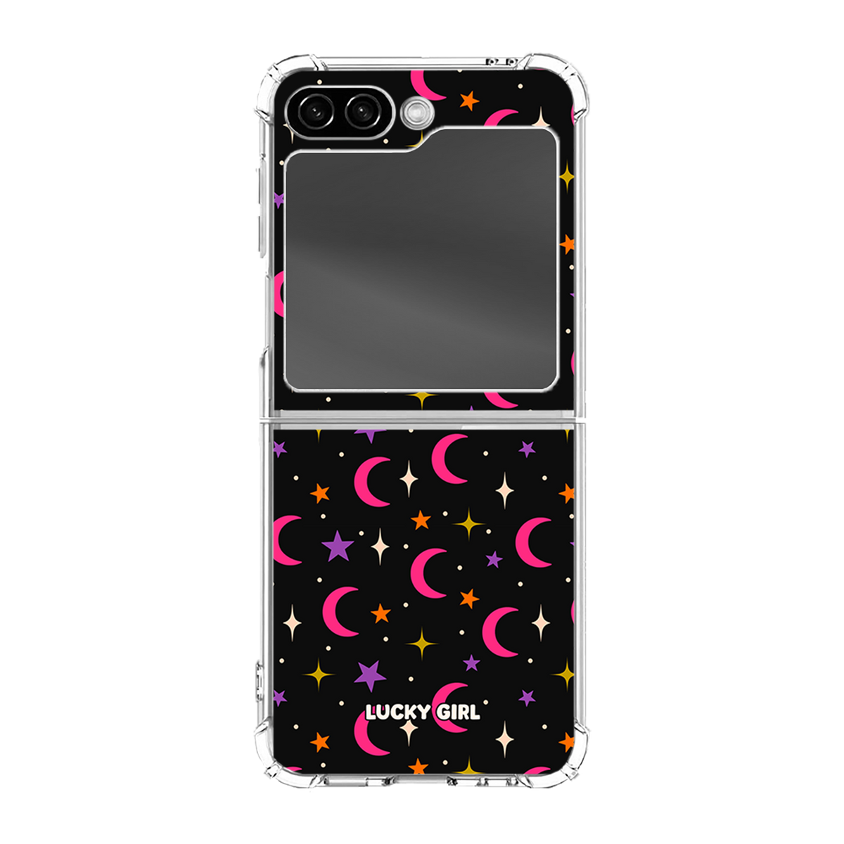 Neon Night Clear Case Insert Galaxy Z Flip 6/7 FE