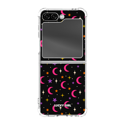 Neon Night Clear Case Insert Galaxy Z Flip 6/7 FE