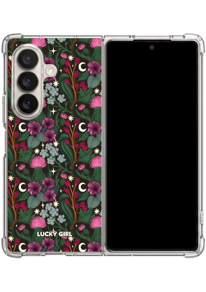 Nightbloom Clear Case Insert Galaxy Z Fold 7