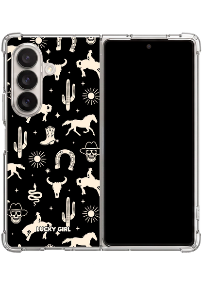 Obsidian West Clear Case Insert Galaxy Z Fold 7