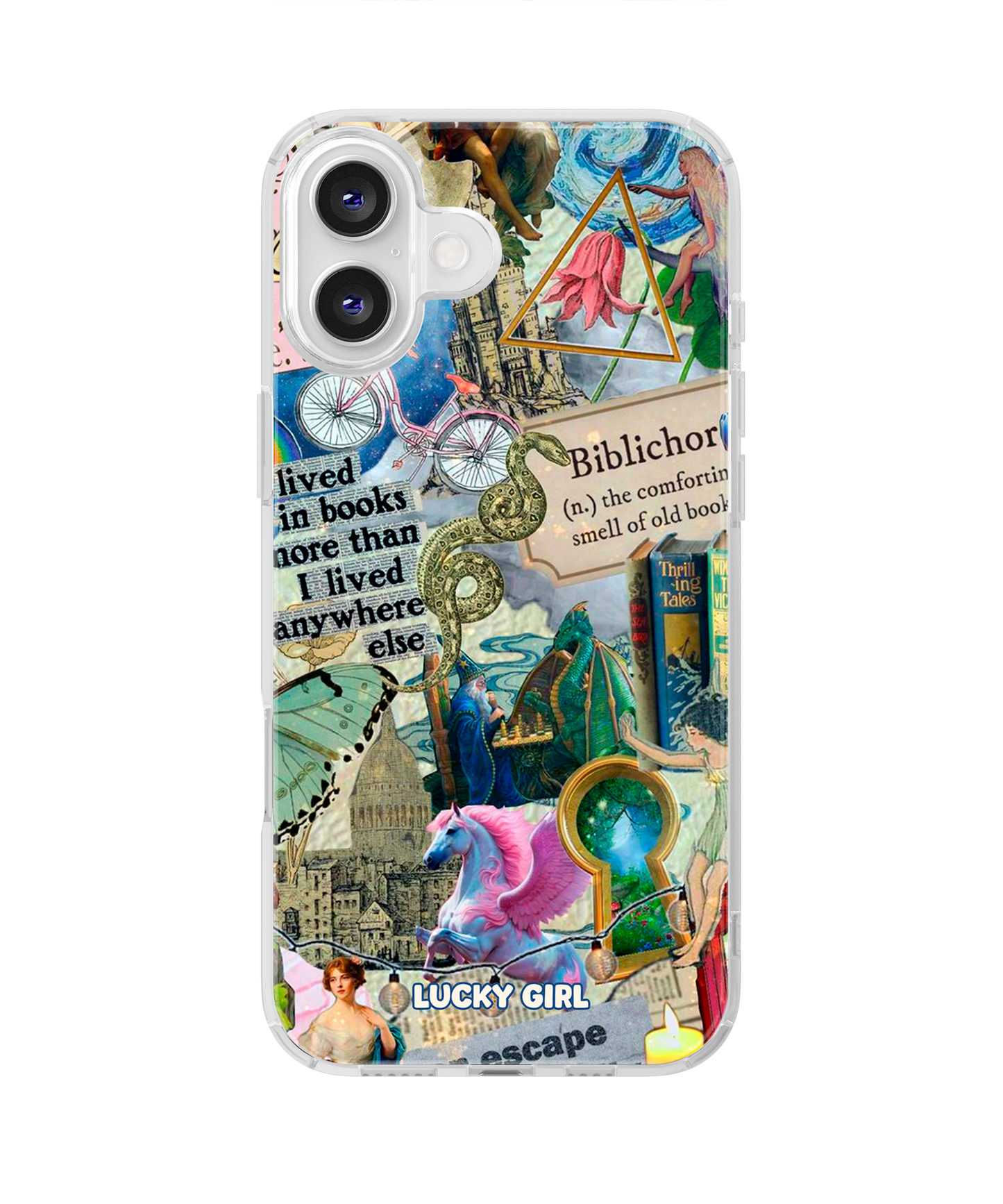 Once Upon A Time Clear Case Insert iPhone 16 Plus