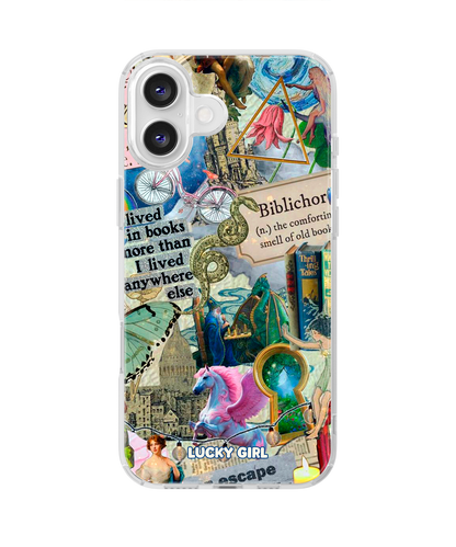Once Upon A Time Clear Case Insert iPhone 16 Plus