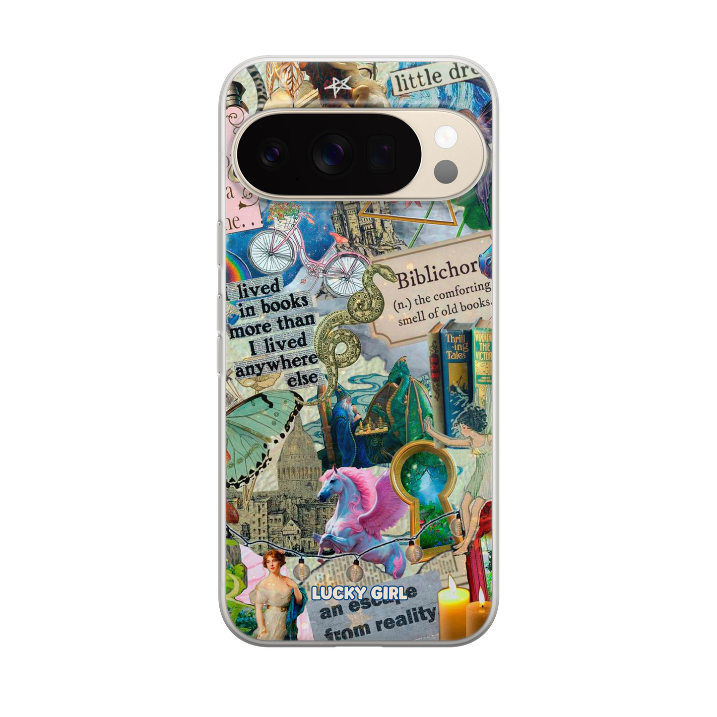 Once Upon A Time Clear Case Insert Pixel 10/10 Pro