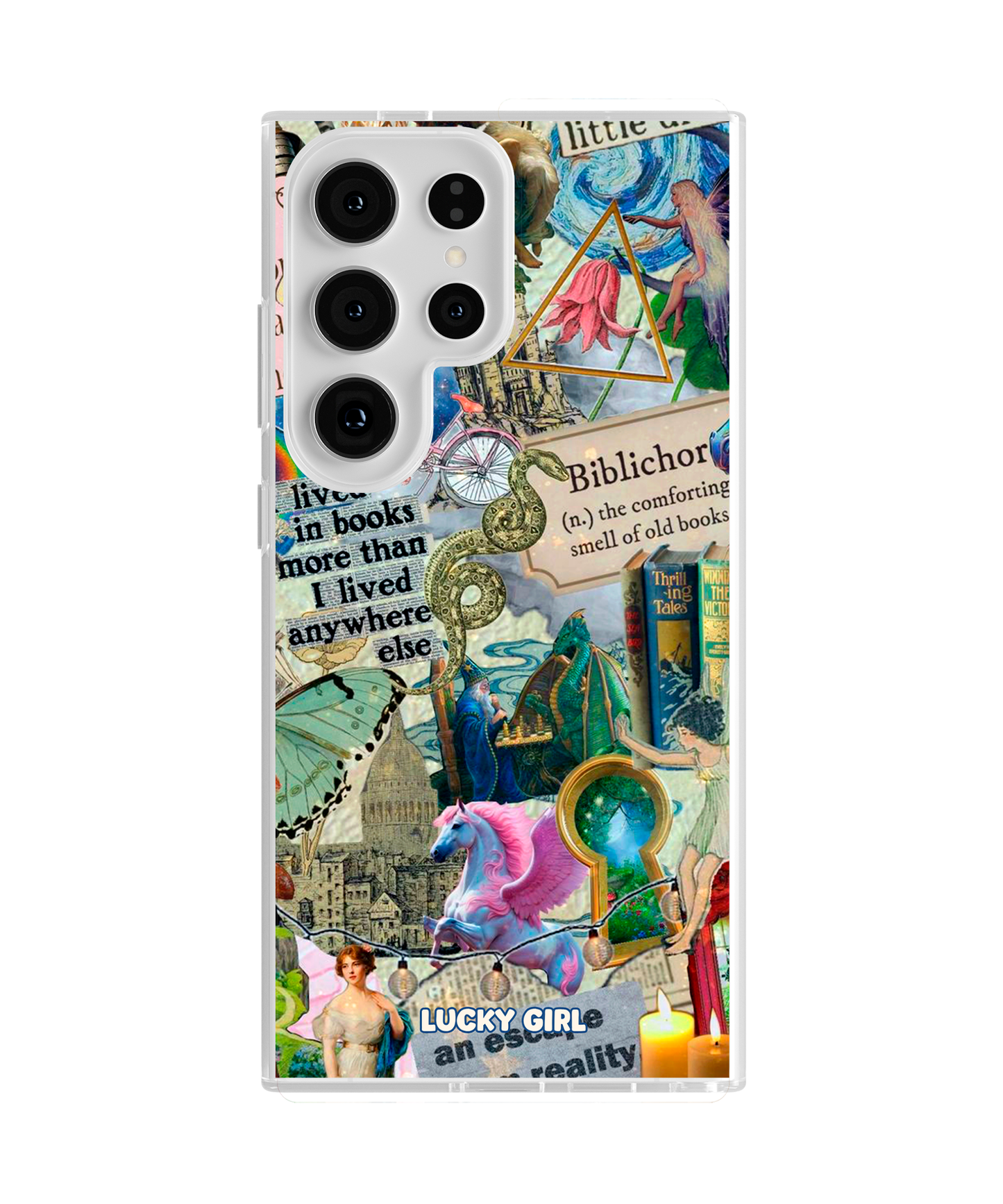 Once Upon A Time Clear Case Insert Galaxy S24 Ultra