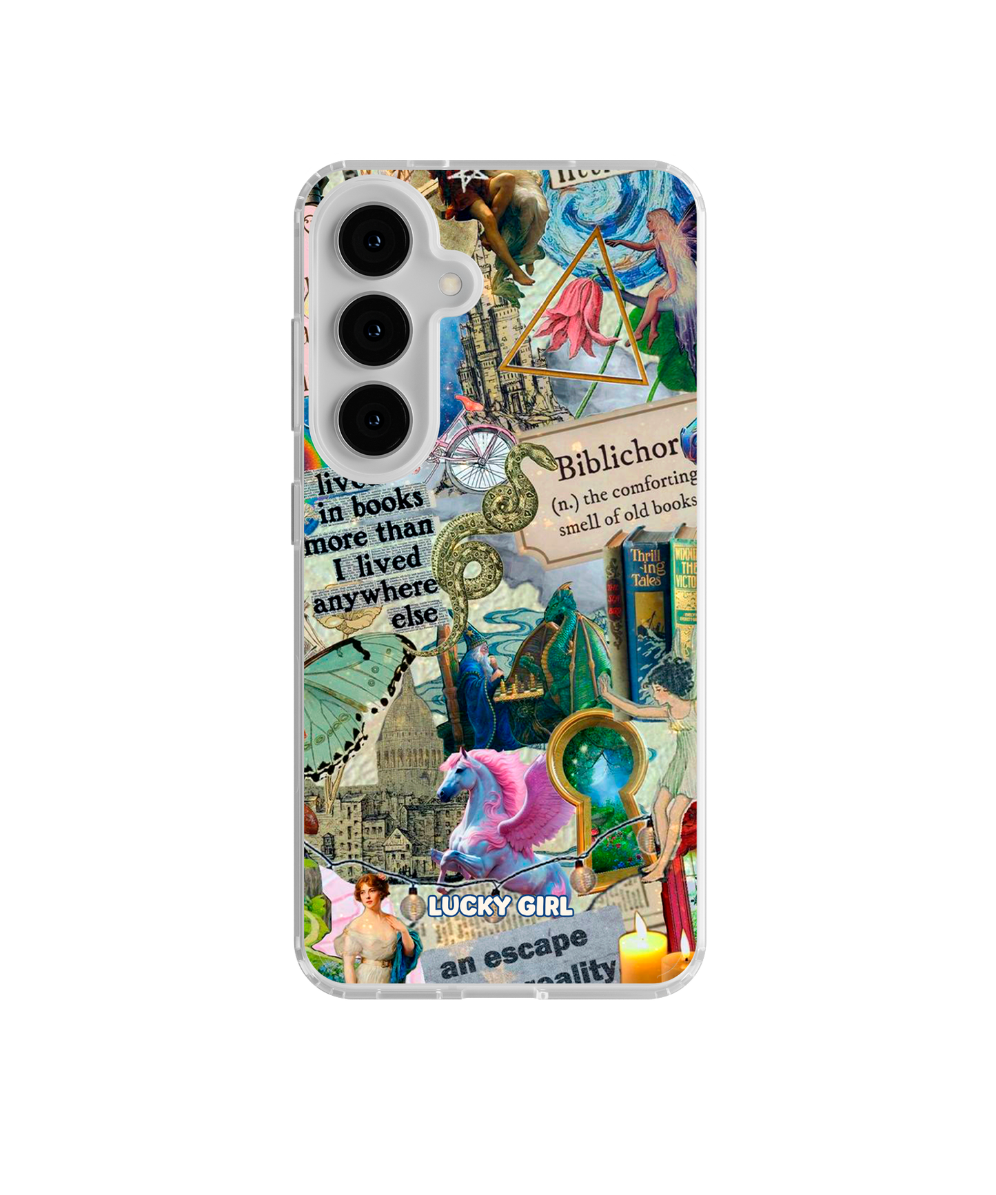Once Upon A Time Clear Case Insert Galaxy S26