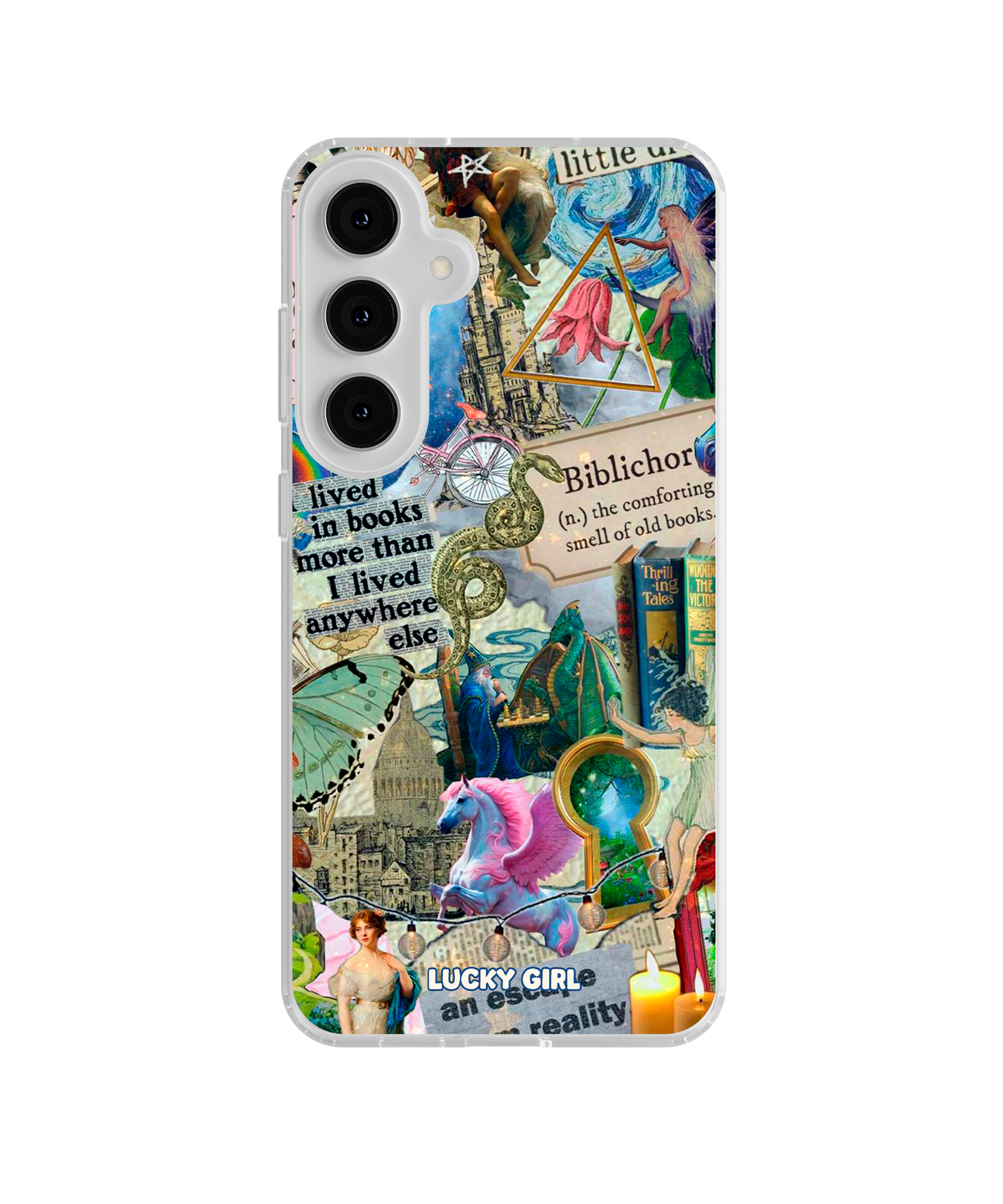 Once Upon A Time Clear Case Insert Galaxy S26 Plus