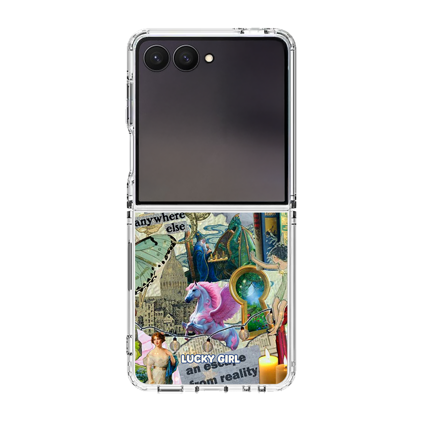 Once Upon A Time Clear Case Insert Galaxy Z Flip 7
