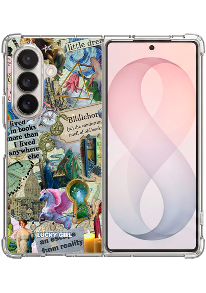 Once Upon A Time Clear Case Insert Galaxy Z Fold 7 / 8 Ultra