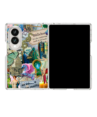 Once Upon A Time Clear Case Insert Galaxy Z Fold 8 (wide)