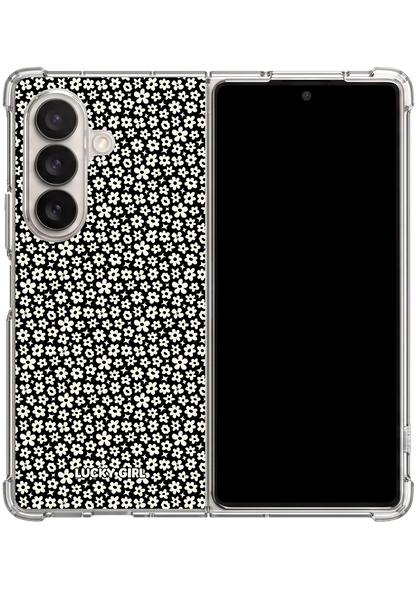 Onyx Little Blooms Clear Case Insert Galaxy Z Fold 7