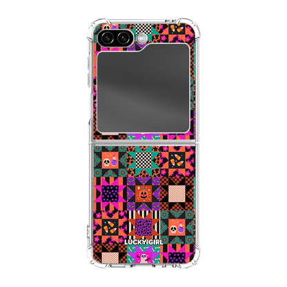 Patchwork Fright Clear Case Insert Galaxy Z Flip 6/7 FE