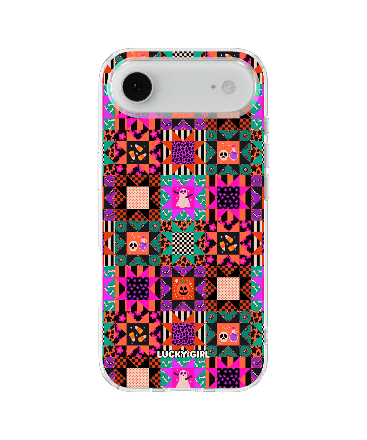 Patchwork Fright Clear Case Insert iPhone 17 Air