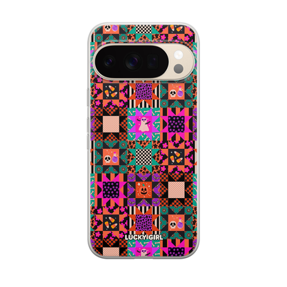 Patchwork Fright Clear Case Insert Pixel 10/10 Pro