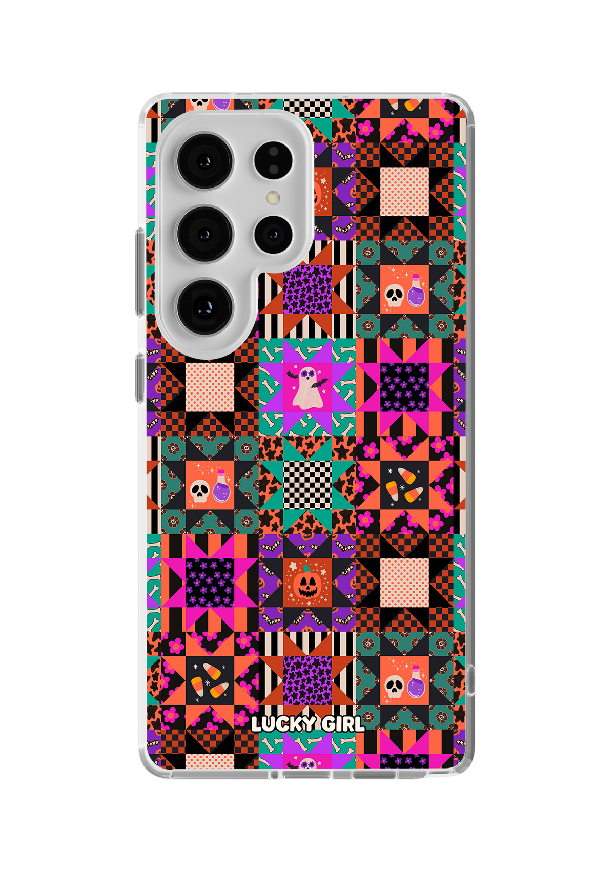 Patchwork Fright Clear Case Insert Galaxy S26 Ultra
