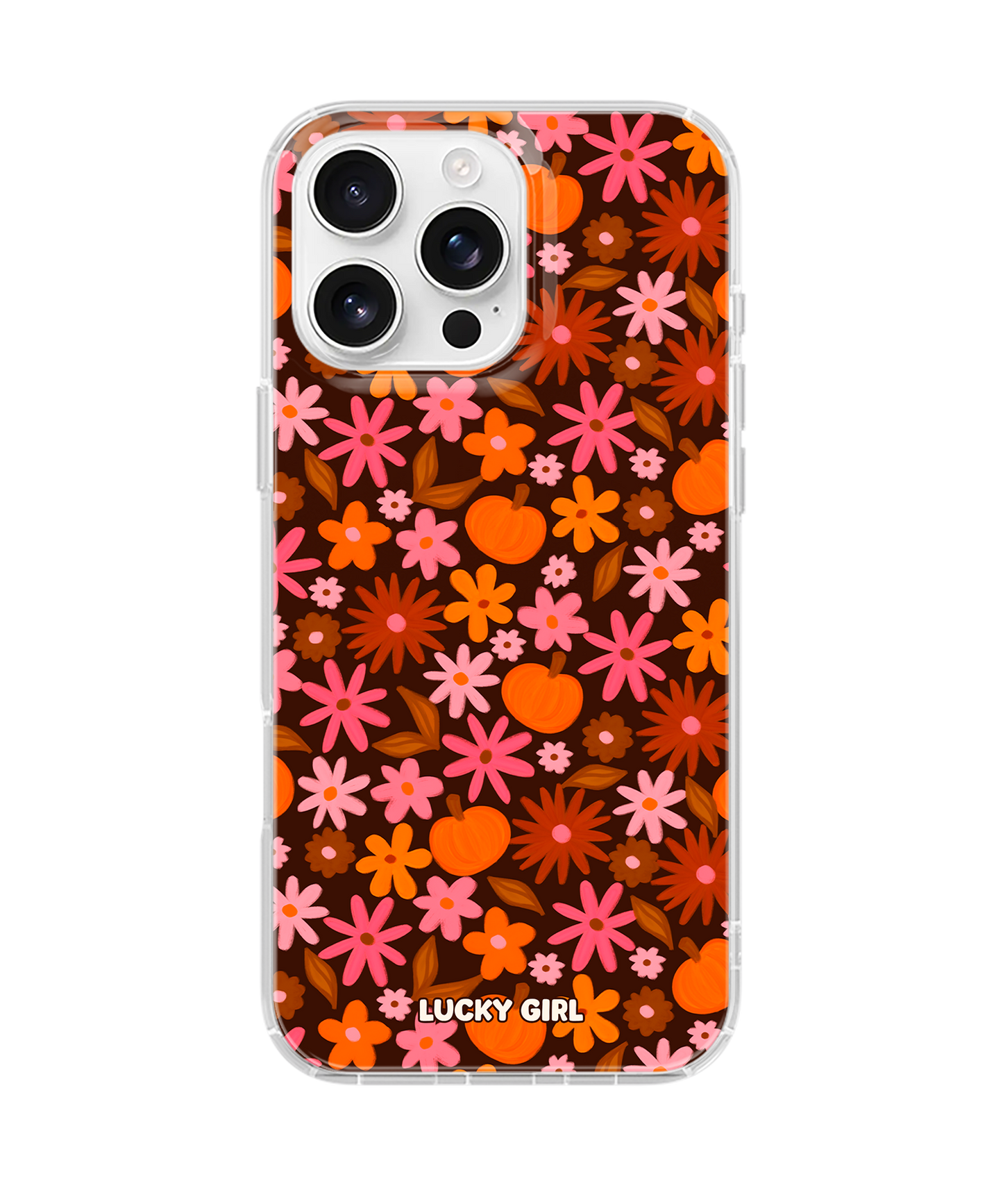 Petals & Pumpkins Clear Case Insert iPhone 14 Pro Max