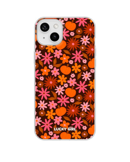 Petals & Pumpkins Clear Case Insert iPhone 14 Plus/15 Plus