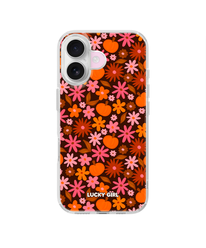 Petals & Pumpkins Clear Case Insert iPhone 17