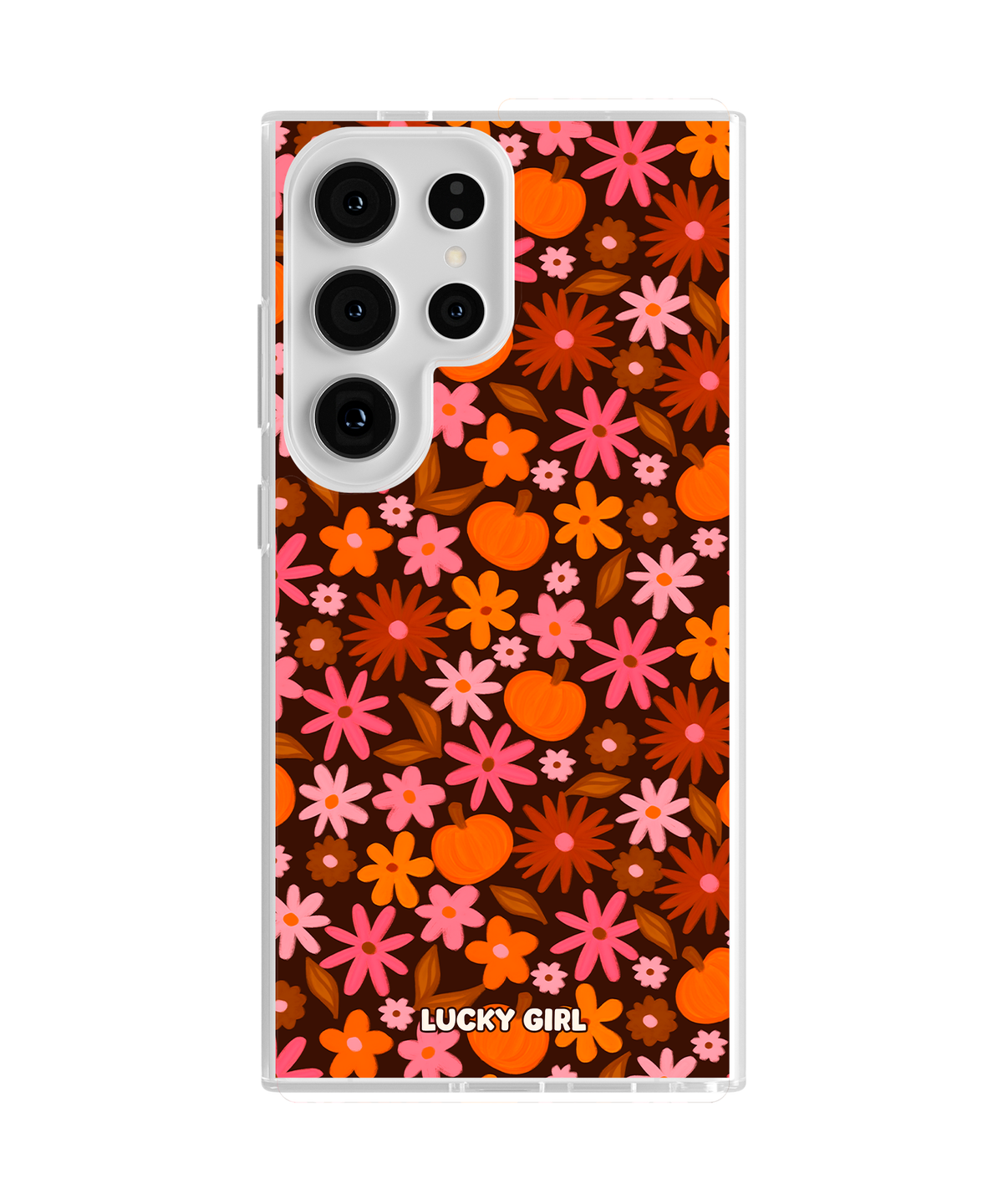 Petals & Pumpkins Clear Case Insert Galaxy S23 Ultra