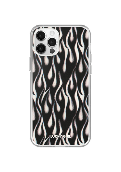 Phantom Flames Clear Case Insert iPhone 12/12 Pro