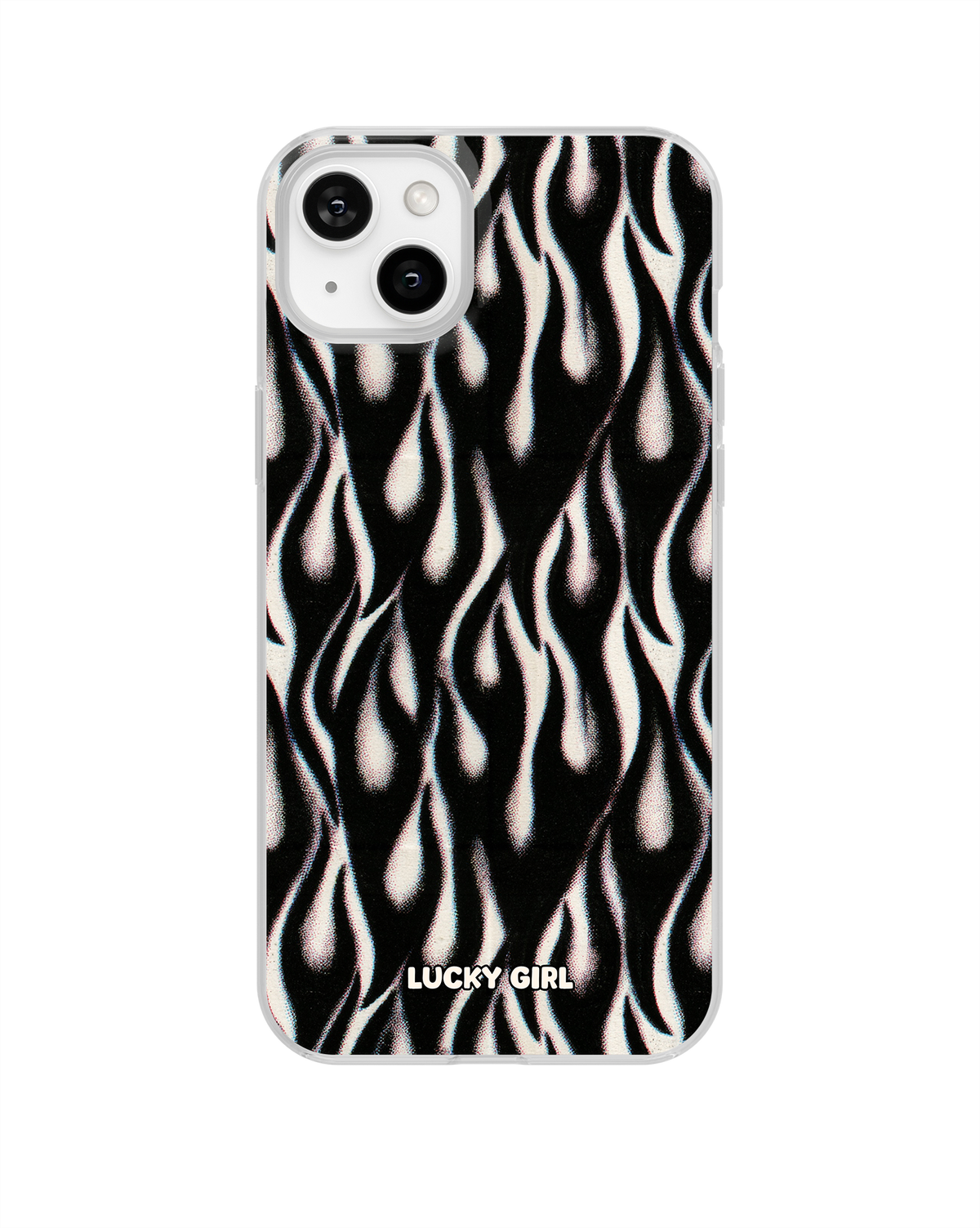 Phantom Flames Clear Case Insert iPhone 13/14/16e/17e