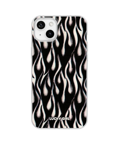 Phantom Flames Clear Case Insert iPhone 13/14/16e/17e