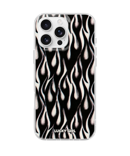 Phantom Flames Clear Case Insert iPhone 15 Pro Max