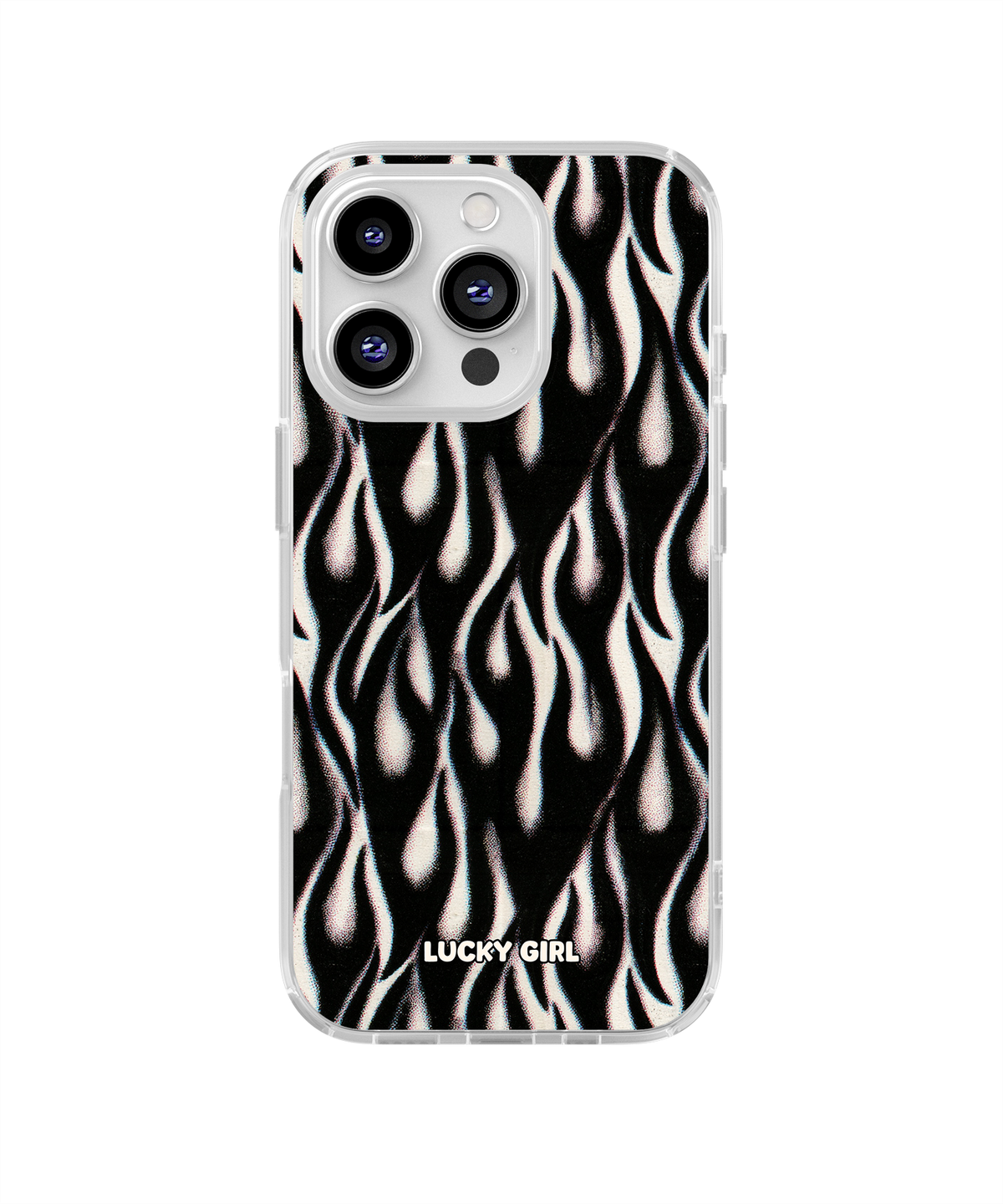 Phantom Flames Clear Case Insert iPhone 15 Pro