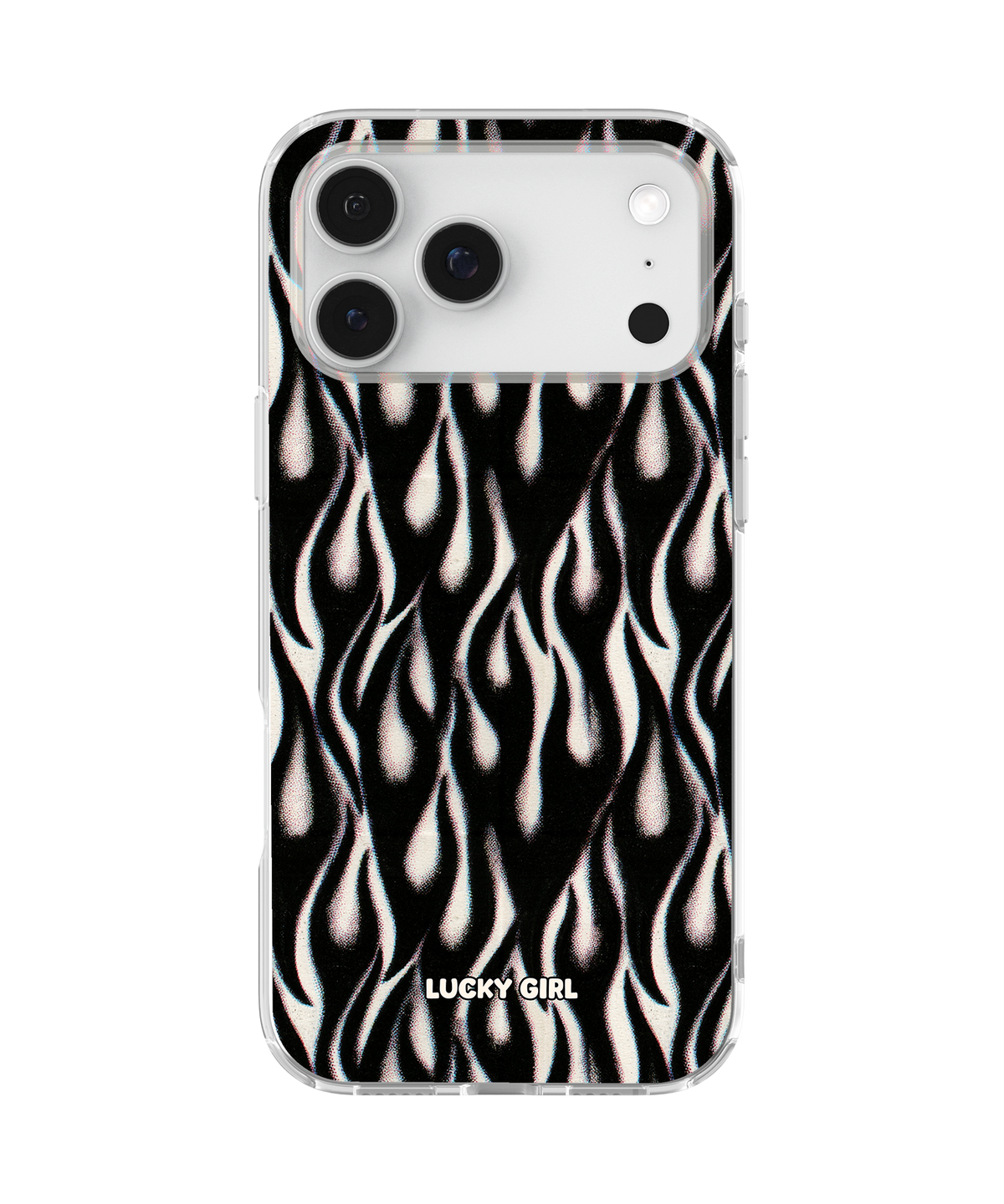 Phantom Flames Clear Case Insert iPhone 17 Pro Max / 18 Pro Max