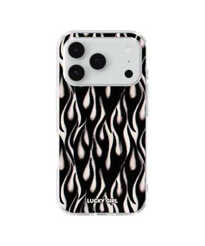 Phantom Flames Clear Case Insert iPhone 17 Pro / 18 Pro