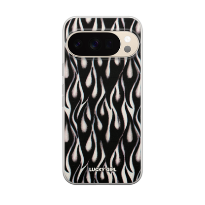 Phantom Flames Clear Case Insert Pixel 10/10 Pro