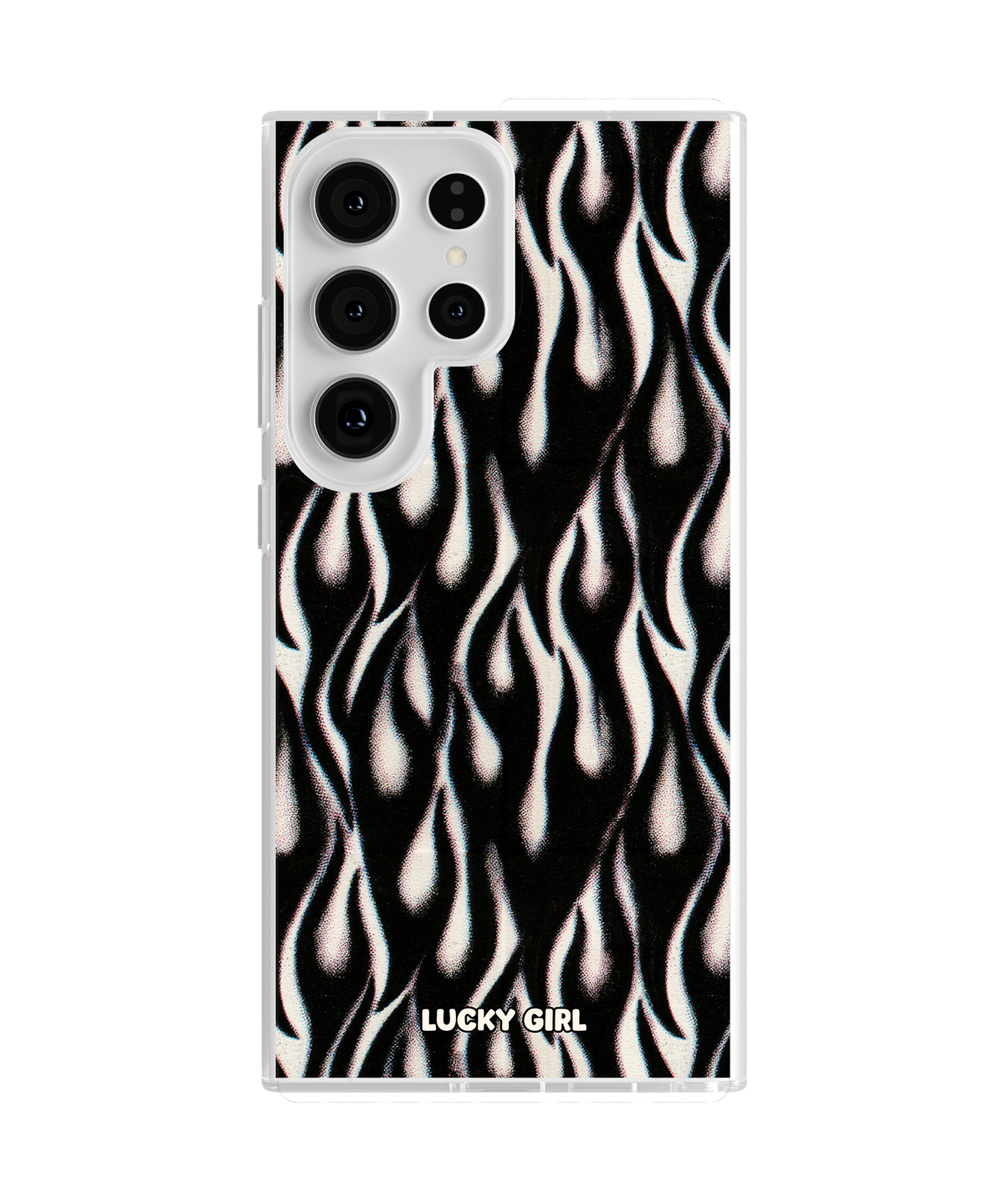 Phantom Flames Clear Case Insert Galaxy S23 Ultra