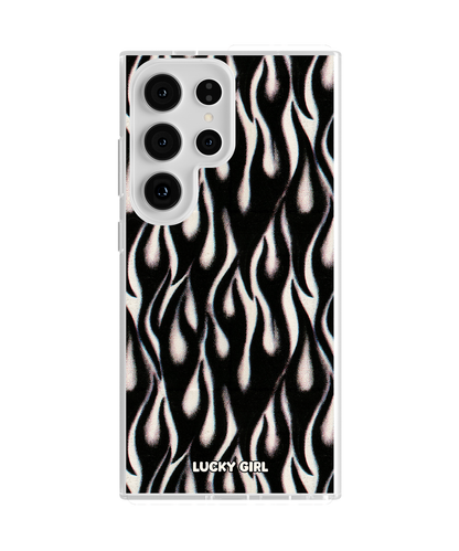 Phantom Flames Clear Case Insert Galaxy S23 Ultra