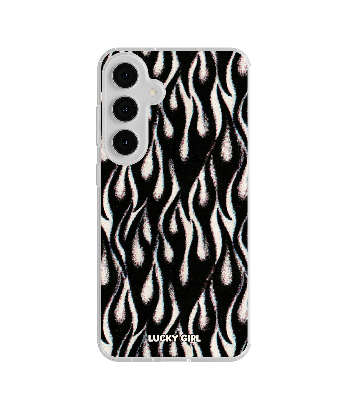 Phantom Flames Clear Case Insert Galaxy S26 Plus