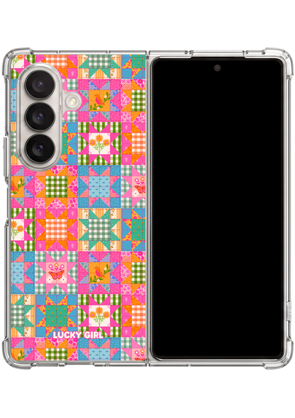 Picnic Season Clear Case Insert Galaxy Z Fold 7