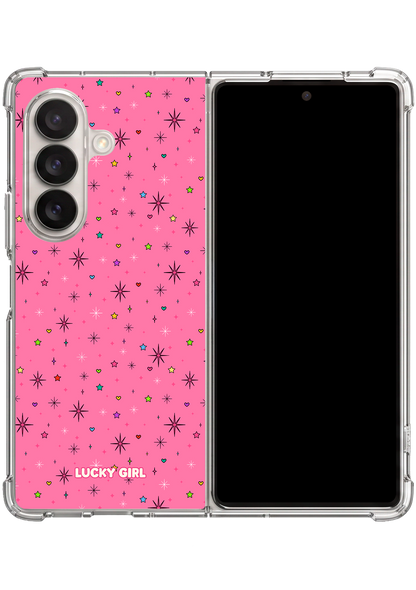 Pixie Pink Clear Case Insert Galaxy Z Fold 7