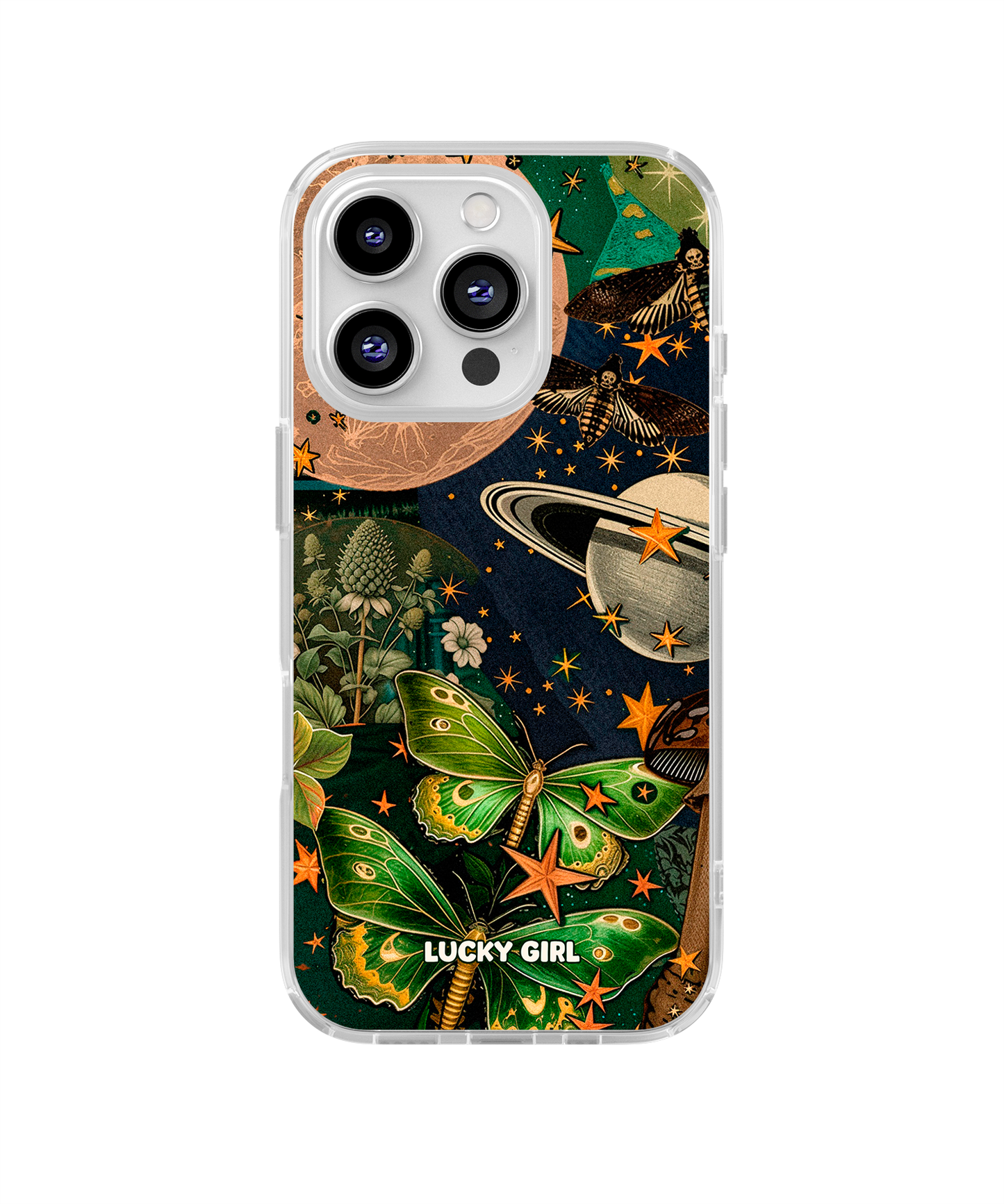 Planetary Alignment Clear Case Insert iPhone 14 Pro