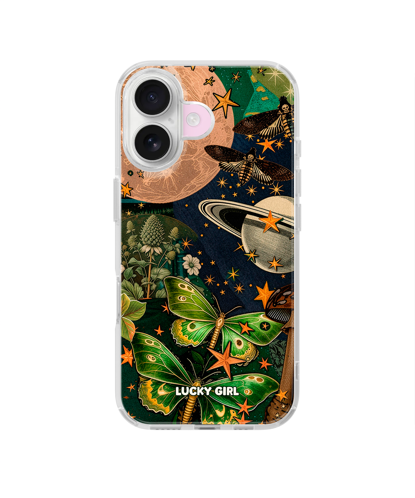 Planetary Alignment Clear Case Insert iPhone 16